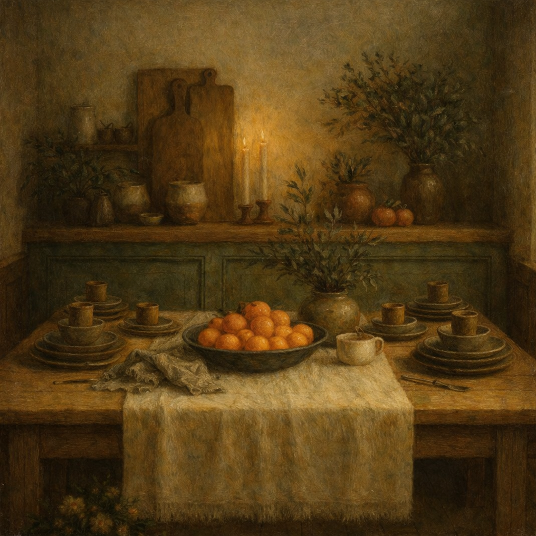 油彩画スタイル