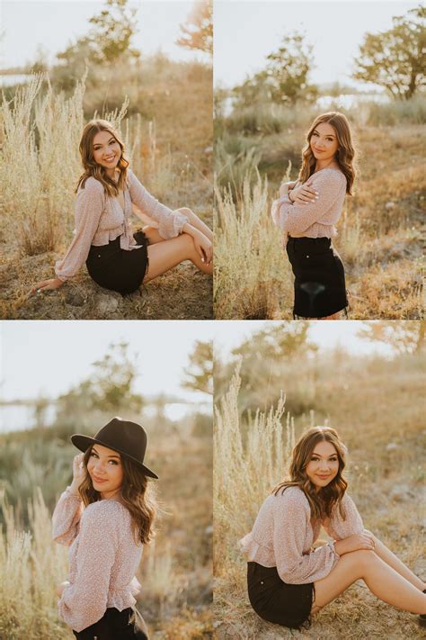 Senior pic poses – Artofit