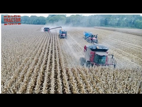 Best 2018 Big Farm Machine Video Clips Working Side by Side
