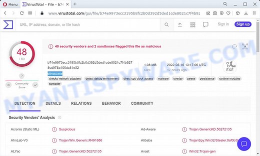 Dllhost.exe malware (Virus removal guide) - MyAntiSpyware
