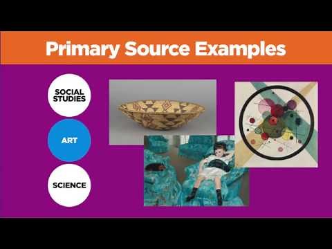 Using Primary & Secondary Sources