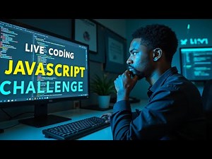 JavaScript Coding Challenge - Solve With Me in Real Time! (Chat Decides)