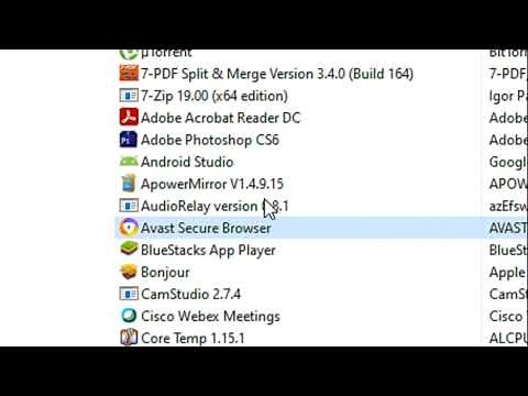How to Remove Avast Secure Browser