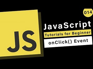 JavaScript Basics - onClick() Event