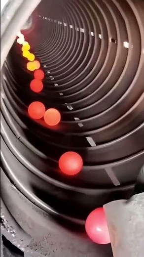 Demonstration of the Complete Forging Process for Steel Balls in mine Mills #millingball