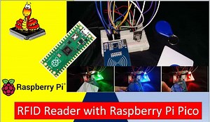 RC522 RFID Reader Module with Raspberry Pi Pico
