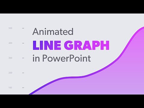 How to Create an Animated Line Chart in PowerPoint - Neumorphic Style