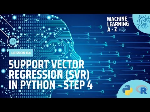 Learn Machine Learning | Support Vector Regression (SVR) in Python - Step 4