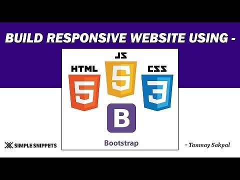 Introduction to Website Development Course using HTML5, CSS, JS & BootStrap | Tutorial - 1