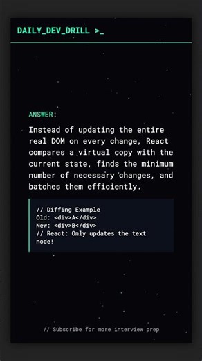 React: Is Virtual DOM actually fast? ⚛️