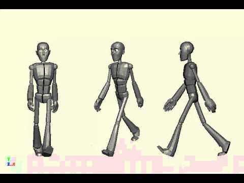 Pixar walk cycle