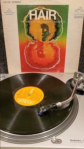 "Hair" Original Cast Soundtrack (1968)