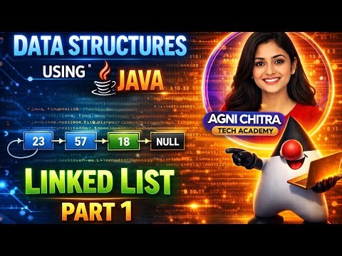 👉 Linked List in Java (Part 1) 🔥 | Don’t Let Data Structures Break You @Agni_dev_hub 