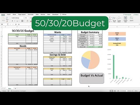 Mastering Money: A Step-by-Step Guide to Creating a Budget Spreadsheet in Excel