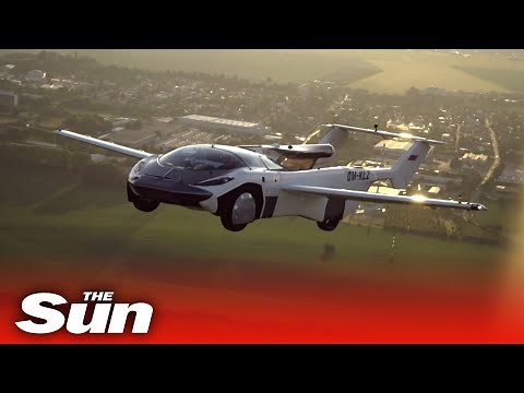 AirCar: Futuristic flying car takes to the sky and completes first inter-city journey