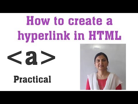 Hyperlink in HTML | How to create a hyperlink in HTML | Links in HTML | Practical