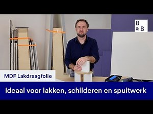 Bereik snel een hoogwaardige afwerking met MDF Lakdraagfolie
