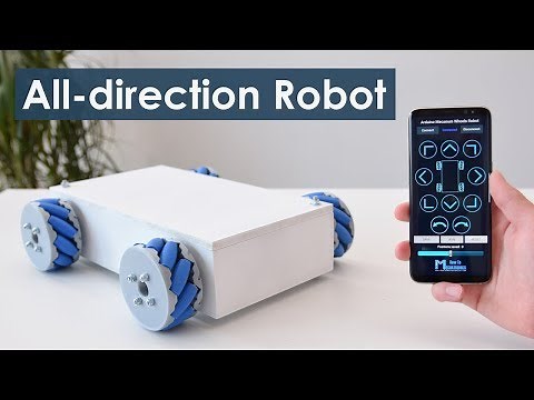 Arduino Mecanum Wheels Robot