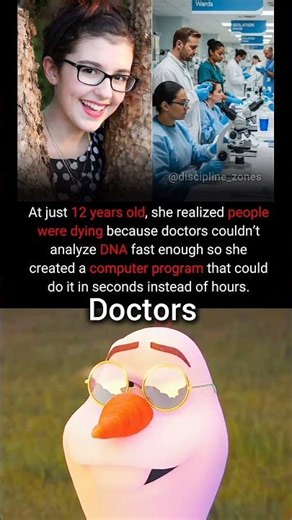 She created a computer program 🤯