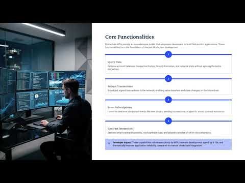 Blockchain APIs Explained for Developers