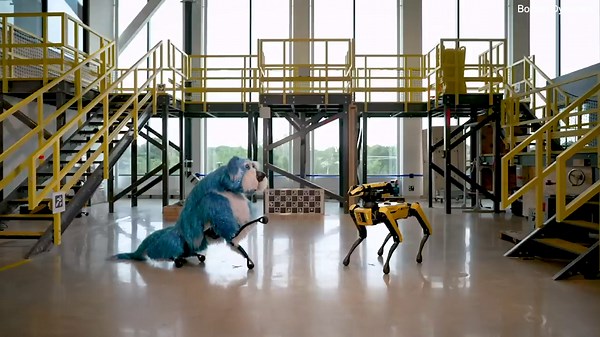 Boston Dynamics' robot dog performs impressive dance routine in sparkly costume