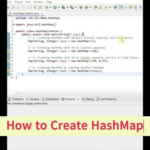 How to Make a Hashmap in Java (Core Java Tutorial)
