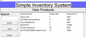 Simple Inventory System In PYTHON With Source Code - Source Code & Projects