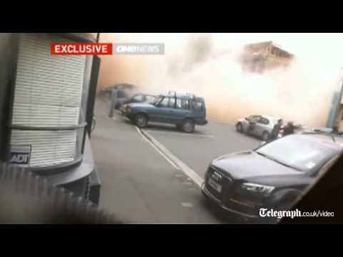 New video of moment Christchurch earthquake struck