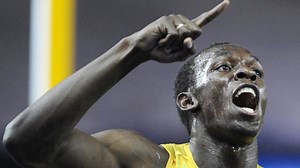 Olympic Moments: Bolt wins 100m Gold at Beijing 2008