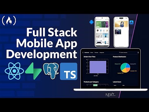 Mobile App Development Course with React Native, Supabase, Next.js