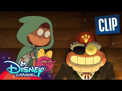 Gravity Falls Easter Egg | Amphibia | Disney Channel