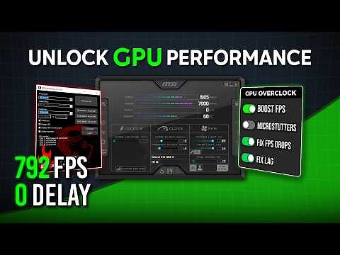 How to OVERCLOCK ANY GPU in 3 Minutes! (Nvidia/AMD/Intel Graphics Card Optimization Guide 2025)