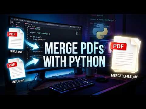 Merge Multiple PDF Files Using Python (Beginner Project)