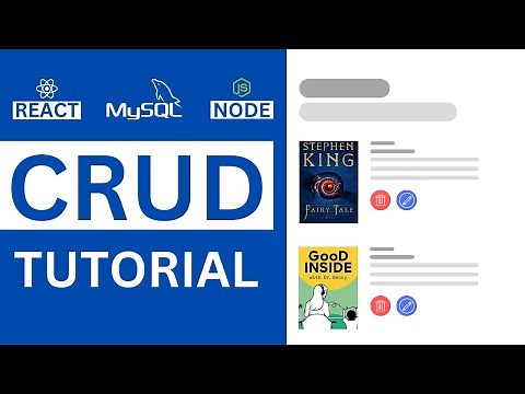 React Node.js MySQL CRUD Tutorial for Beginners