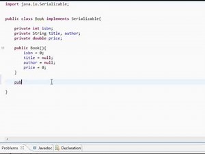 Java: Simple Library System (Part 1)