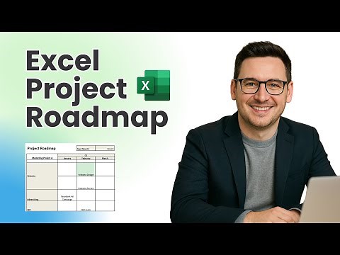How To Create A Project Roadmap In Excel - Step by Step