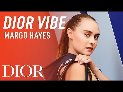 Climber Margot Hayes masters the high step in the ‘Dior Vibe’ line