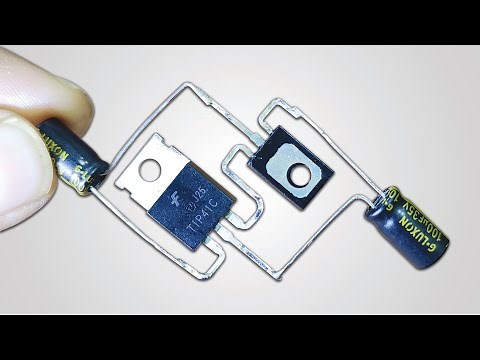 How To Make 12v LED Flasher Circuit - Circuit Diagram