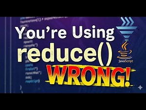 Master JavaScript reduce() Method 🔥 | Array reduce Explained with Examples