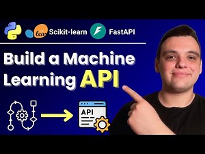 Build a Machine Learning API Using FastAPI & Scikit-Learn (Step-by-Step Python Tutorial)