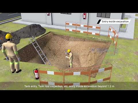 Safety Animation for Oil and Gas Industry | HSE Safety Video | EFFE Animation | Control of Work