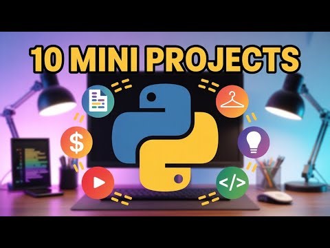 100 Python Project | 10 Smart Python Projects for Beginners 🚀 | Build Logic & Skills | Tuta Tech