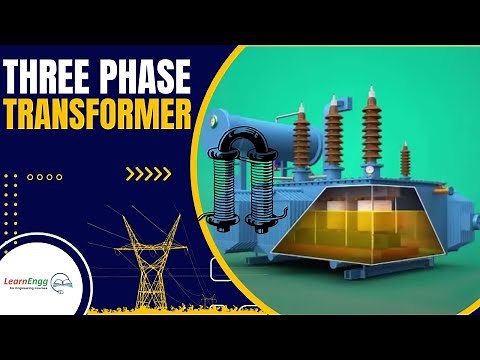 Three Phase Transformer Explained | Construction & Working | #learnengg#engineering #transformer