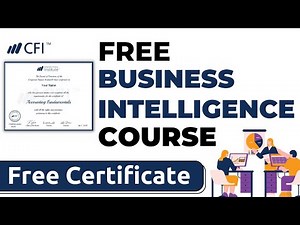 Free Business Intelligence Course with Certificate