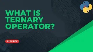 What is ternary operator? | Python Coding