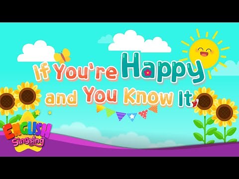 If You're Happy and You Know It - Nursery Rhymes - Animation Kids song with Lyrics - Babies&Toddlers
