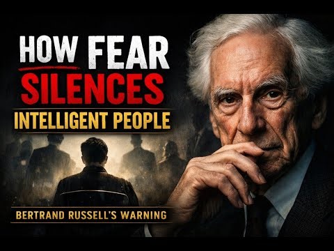 How Fear Silences Intelligent People | Bertrand Russell’s Most Important Warning