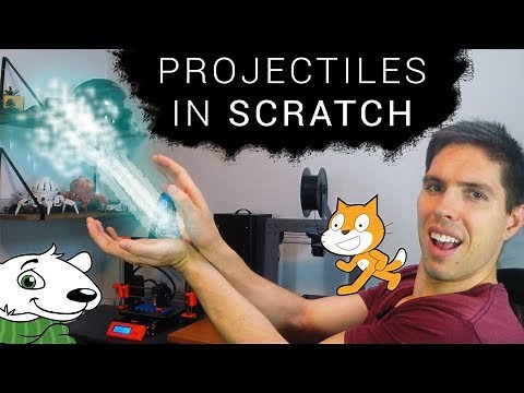 Projectiles in Scratch - How to make bullets, rockets, fireballs, lasers!