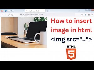 How to insert image in html