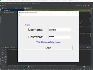 Creating a Login And Registration Form in Python
